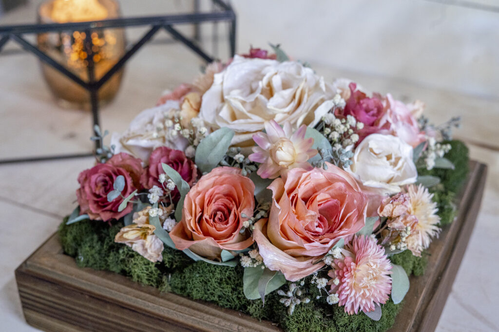 Custom Floral Resin Slabs - Bridal Bouquets, Memorial Flowers